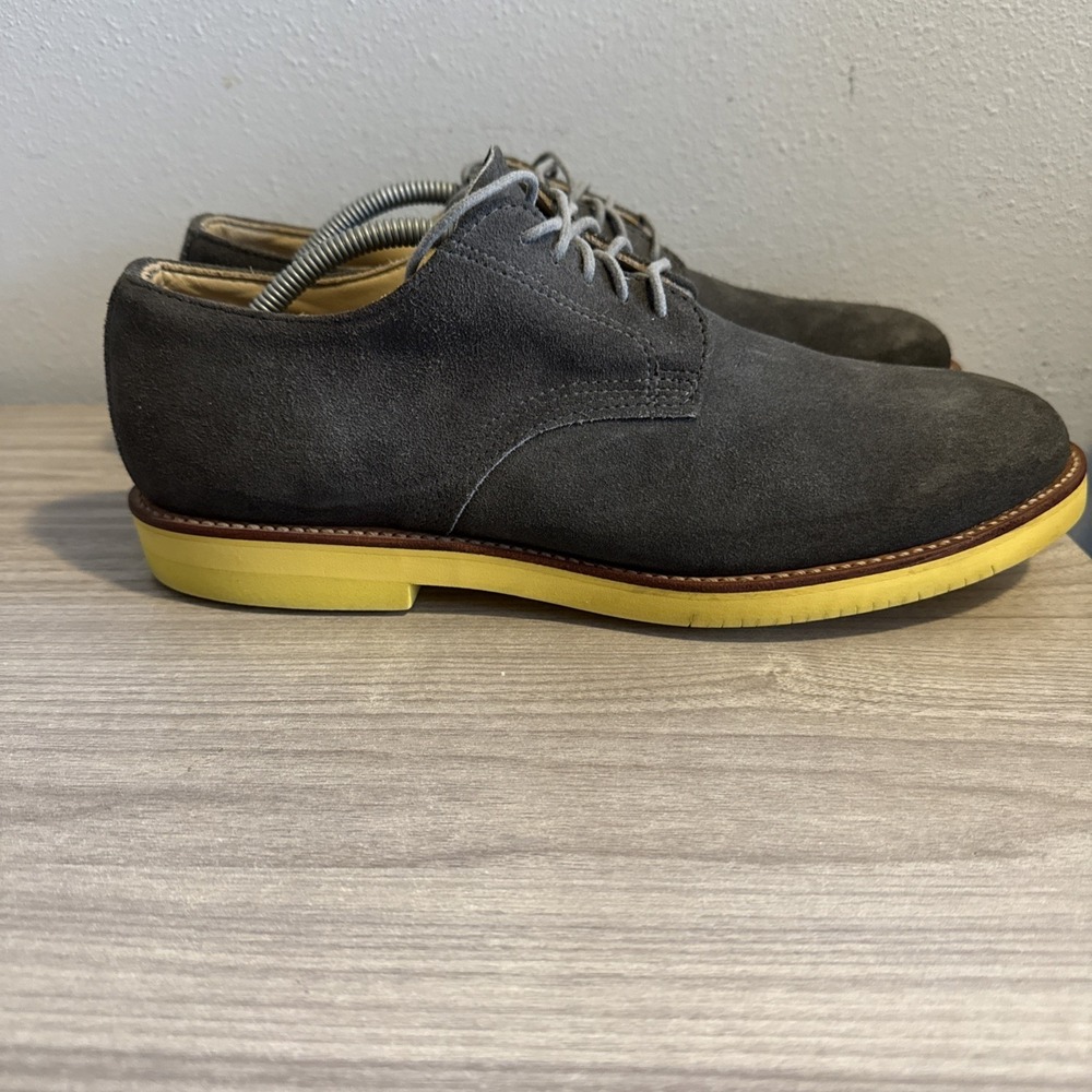 WALK-OVER Men's Derby Oxford Shoes Sz 11 Suede USA Made WM 5001 104-004